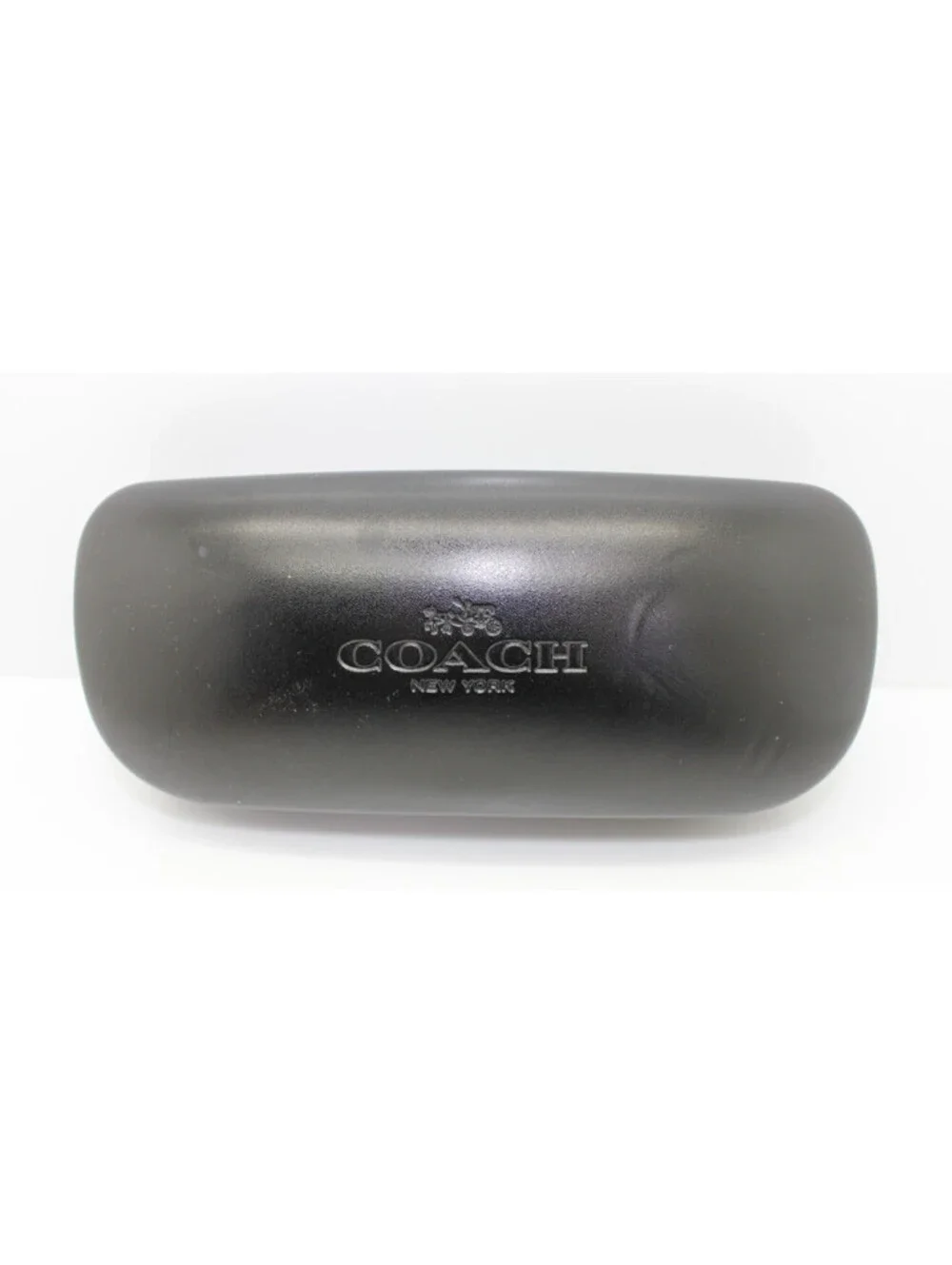 Coach New York Black Hard Case Clamshell Sunglasses Eyeglass Eyewear Protective